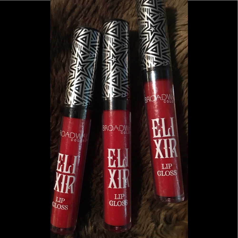 ELIXIR Lip Gloss Lot of 3 ‘Teeny’ Broadway Colors